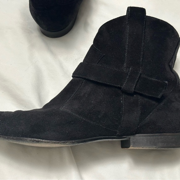 Women’s Giorgio Armani Suede Pull on Ankle Boot - Picture 5 of 10